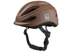 Urban Iki Dzieciece Kask Rowerowy Kurumi Brazowy - XS 44-50 cm