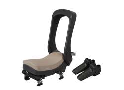 Urban Iki J&uacute;nior Asiento Para Ni&ntilde;o Trasero Incl. Acoplamiento - Negro/Beige