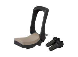 Urban Iki Junior Rear Child Seat - Black/Beige