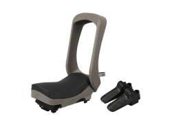 Urban Iki Junior Seggiolino Posteriore Bimbo MIK HD - Nero/Grigio