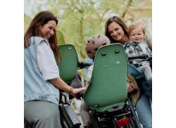 Urban Iki Ta-ke Rear Child Seat Carrier Mount. - Green/Black