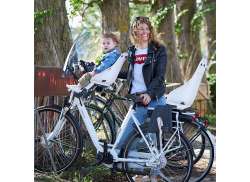 Urban Iki Urban Cadeira Infantil De Bicicleta - Shinju Branco/Bincho Preto