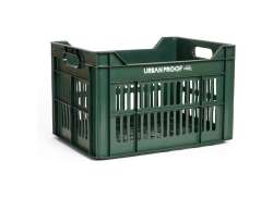 Urban Proof Bicycle Crate 30L 40x30x25cm Recycled Forest Gr