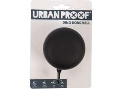 Urban Proof Ding Dong Ringeklokke 65mm - Svart/Gr&aring;