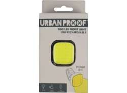 Urban Proof Frontlys LED Batteri USB - Gul