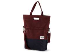 Urban Proof RPET 购物袋 驮包 20L - 暗红/灰色