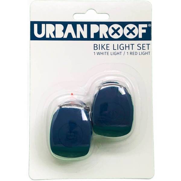 Urban Proof Silikon Sada Světel LED Baterie - Modrá