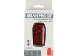 Urban Proof Takavalo LED Jarruvalo USB - Punainen