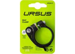 Ursus 시트 클램프 &Oslash;38.1mm With 퀵 릴리즈 스큐어 - 블랙