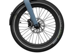 UTO Eovolt OG16 Roată Frontală Incl. Disc - Negru