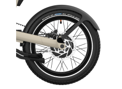 UTO Eovolt PRO16 Bafang Dual Speed Kolo Tylne  - Czarny