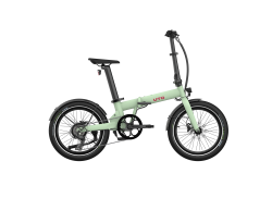 UTO OG20 Elektriske Foldelig Cykel 20&quot; 7H 504Wh - Gr&oslash;n