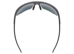 Uvex Aerios Cycling Glasses Smoke - Mat Black