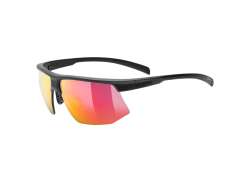 Uvex Aerios Occhiali Da Ciclismo Mirror Rosso - Matt Nero