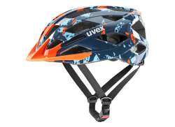 Uvex Air Wing 2 Enfant Casque De V&eacute;lo Papaya/Bubble Bleu Papaya/Bubble Blauw