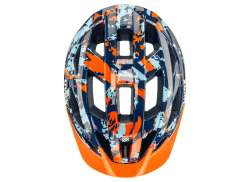 Uvex Air Wing 2 Kinder Fietshelm Papaya/Bubble Blauw Papaya/Bubble Blauw