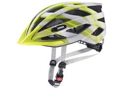 Uvex Air Wing CC Cycling Helmet Mat Grijs/Lime