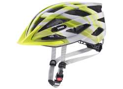 Uvex Air Wing CC Fahrradhelm Mat Grijs/Lime