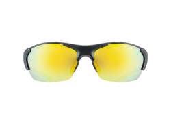 Uvex Blaze III Cycling Glasses Mirror Yellow - Black/Matt Ye