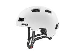 Uvex City 4 サイクリング ヘルメット マット ホワイト Skyfall - 55-58 cm