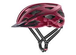 Uvex City I-Dla 2 Kask Rowerowy Mat Cranberry - 56-60 cm