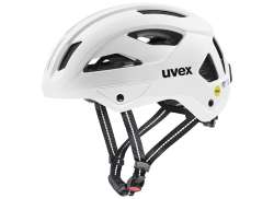 Uvex City Stride Mips Hiplok Fietshelm Mat Wit - 53-56 cm