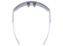 Uvex Dyrt Fietsbril Mirror Rood - Clear Paars