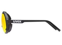 Uvex Esntl Pina Radsportbrille Mirror Rot - Matt Schwarz