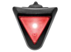 Uvex Ficha-Em LED Para. I-Para/Airwing Red - Preto/Vermelho