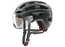 Uvex Finale Visor Fahrradhelm Matt Schwarz - 52-57 cm