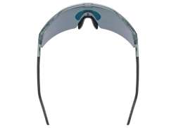 Uvex Flowline Radsportbrille Mirror Rot - Matt Smoke