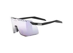 Uvex Hastighed Stage S CV Cykelbriller Mirror Pink - Matt Sort
