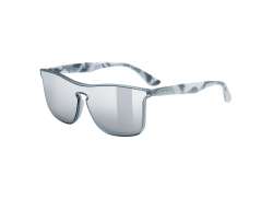 Uvex Heyday Fietsbril Mirror Zilver - Grijs Camo