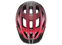 Uvex I-Für 2 Fahrradhelm Rot/Matt Schwarz - 52-57 cm