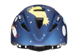 Uvex Kid 2 CC Barns Cykelhjälm Mat Blauw/Rocket