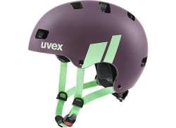 Uvex Kid 3 CC Barns Cykelhj&auml;lm Matt Plum/Mint - 55-58 cm