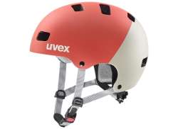 Uvex Kid 3 CC Dzieciece Kask Rowerowy Mat Grapefruit/Zand