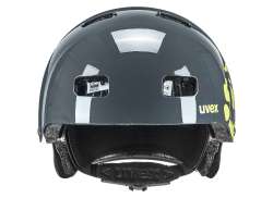 Uvex Kid 3 Dzieciece Kask Rowerowy Dirtbike Szary/Limonka - 51-55 cm