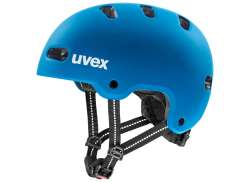 Uvex Kid 4 Barns Cykelhj&auml;lm Matt Bubble Bl&aring; - 55-58 cm