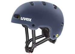 Uvex Kid 4 Estilo Mips Capacete Infantil Dusk Azul - 55-58 cm