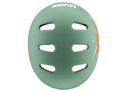 Uvex Kid 4 Style Childrens Cycling Helmet Bam Green/Papaya