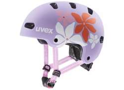 Uvex Kid 4 Style Kinder Helm Flower Lila Flower Lila