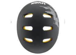 Uvex Kid 4 Style Mips B&oslash;rnehjelm Matt Dirt Sort - 51-55 cm