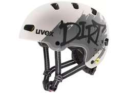 Uvex Kid 4 Style Mips Kinderhelm Dirt Warm Grau Dirt Warm Grijs
