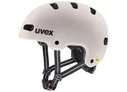 Uvex Kid 4 Style Mips Kinderhelm Matt Warm Grau Mat Warm Grijs