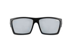Uvex LGL 29 S3 Radsportbrille Mirror Silber - Matt Schwarz