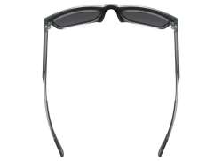 Uvex Lgl 42 Fietsbril Mirror Zilver - Zwart/Transparant