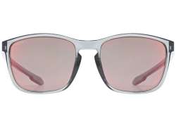 Uvex Lgl 52 Fietsbril Mirror Rood - Smoke