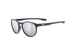 Uvex Lgl 53 Lunettes Mirror Argent - Mat Noir