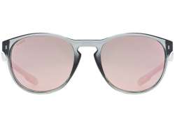 Uvex Lgl 53 Radsportbrille Mirror Rosa - Smoke
